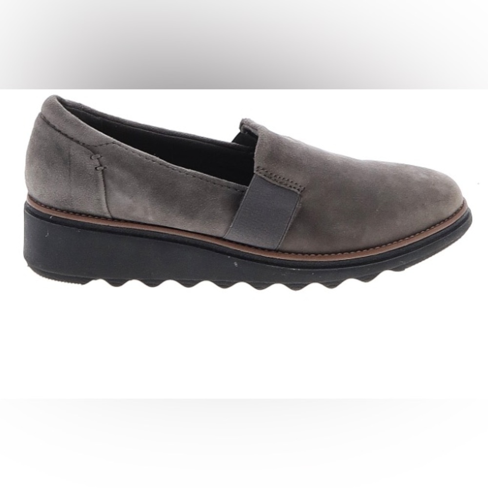 Clark’s Sharon dolly platform loafers women’s size 8